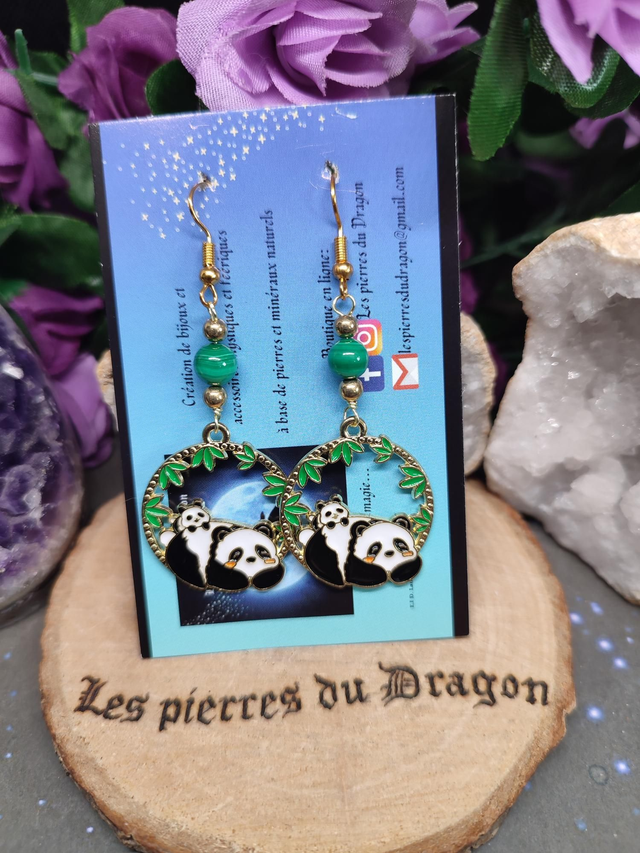 Boucles d'oreilles Gardelya