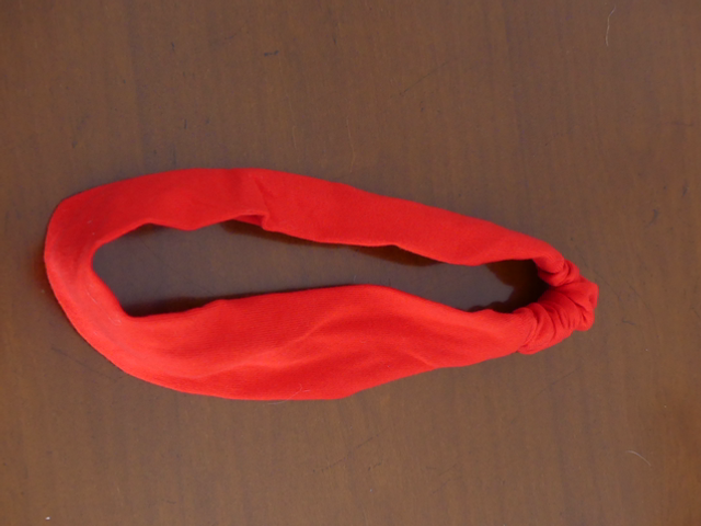 Bandeau Anna rouge 