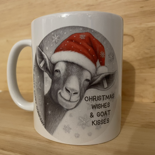 Goaty Christmas Mugs