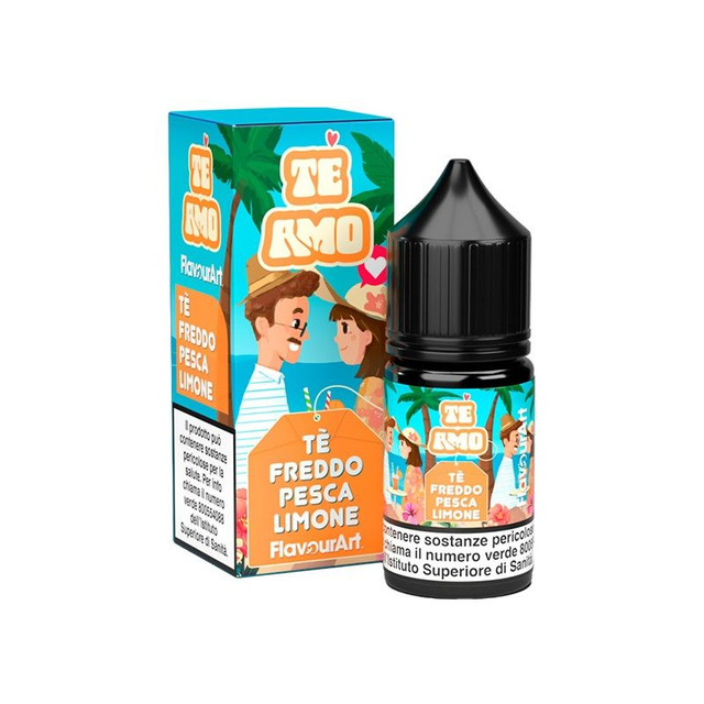 FLAVOURART Te Amo Tè Freddo Pesca Limone MINI SHOT 10/30 10ml EAN8058611839757