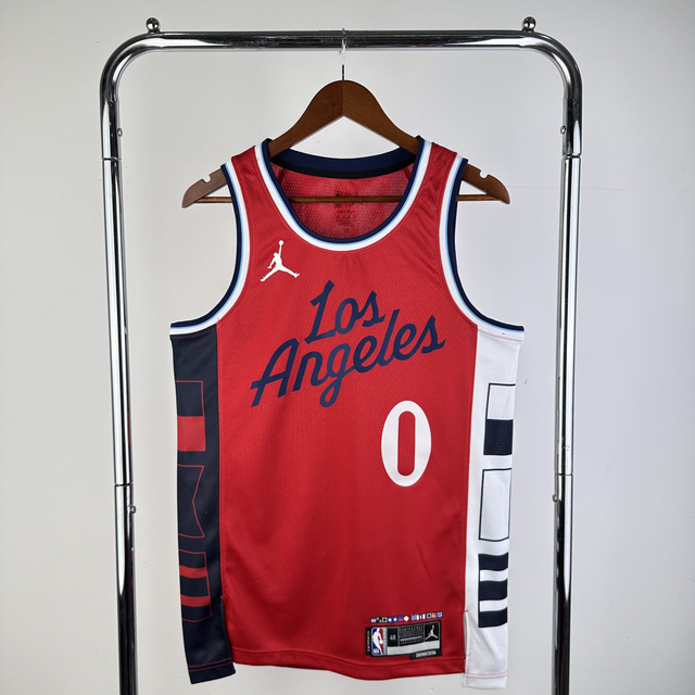 Camiseta NBA Los Angeles Clippers (Westbrook #0) 24-25