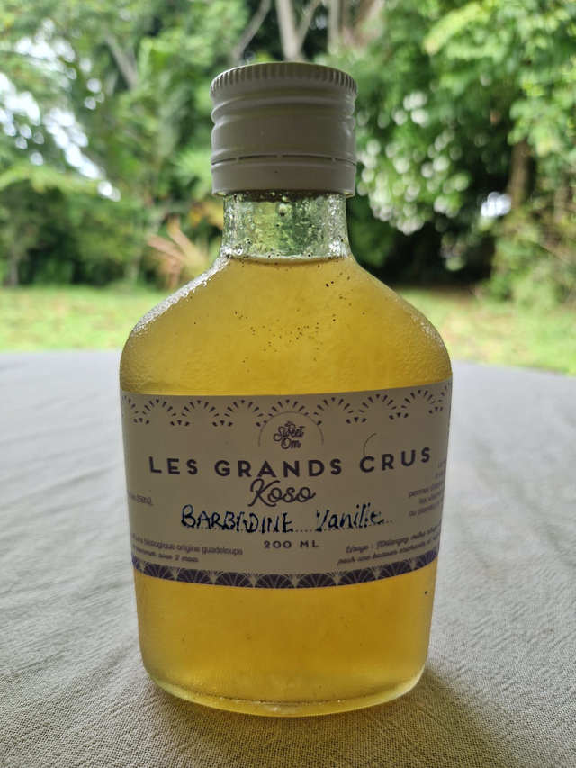 Koso de Barbadine-Vanille  Bio - 200 ml