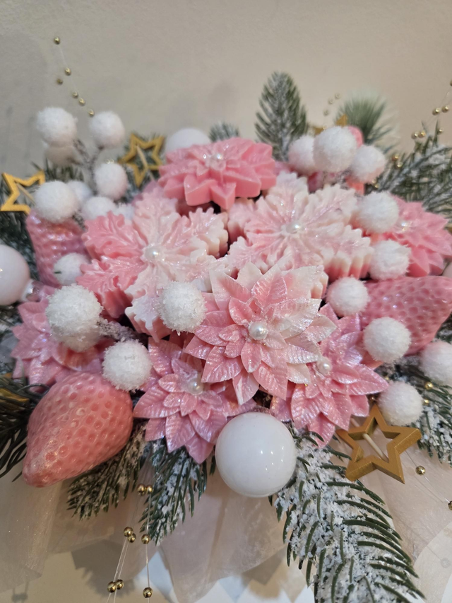 Bouquet fondant fraise des bois