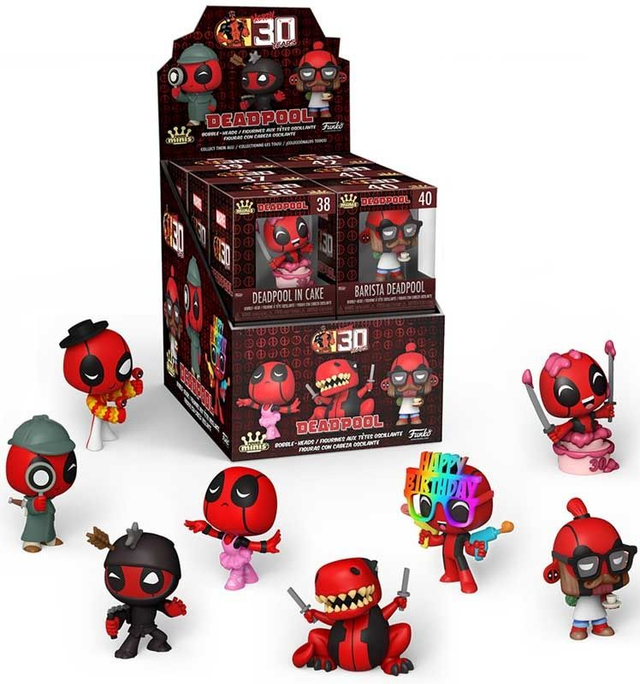 Marvel: Deadpool Funko Minis