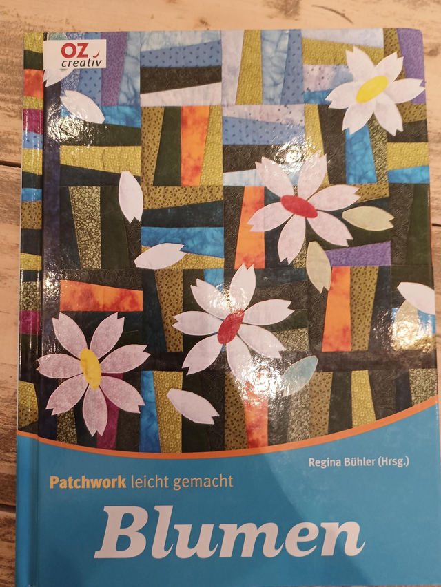 Boek: Patchwork Blumen (Duits)