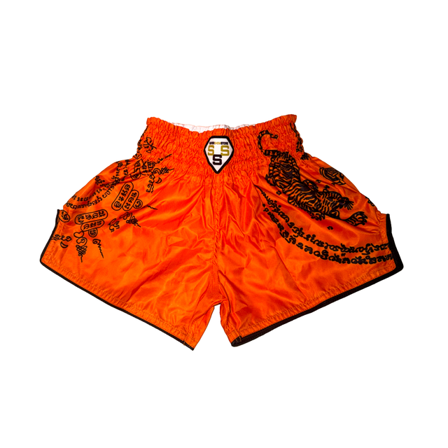 SakYant SuperShorts - Orange/Black
