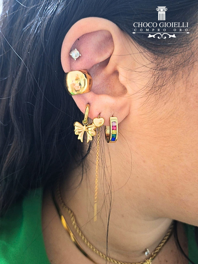 Ear-Cuff  - Acciaio Inossidabile 