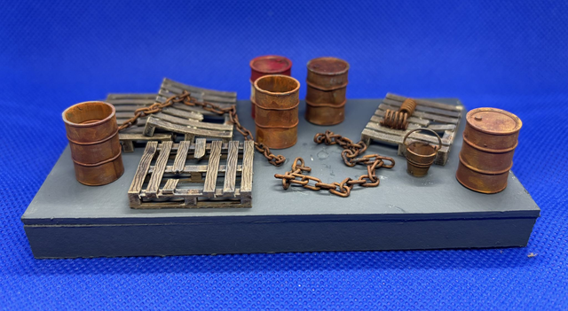 7mm scale / 0 Gauge Lineside Junk set 1