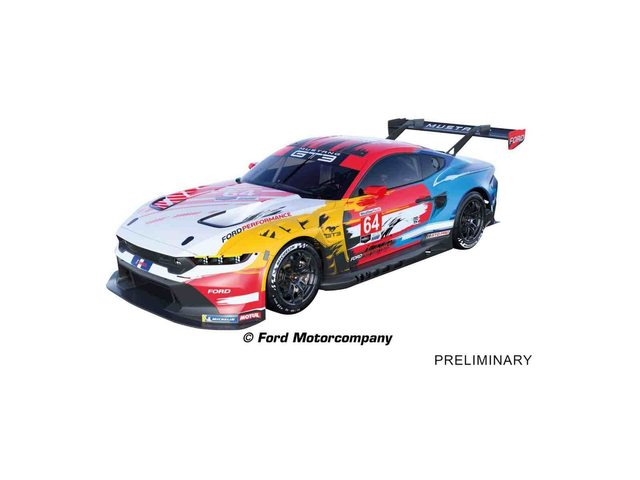 Hybrid Ford Mustang GT3 'Champion Spirit, No.64' Carrera 50051018 1/50