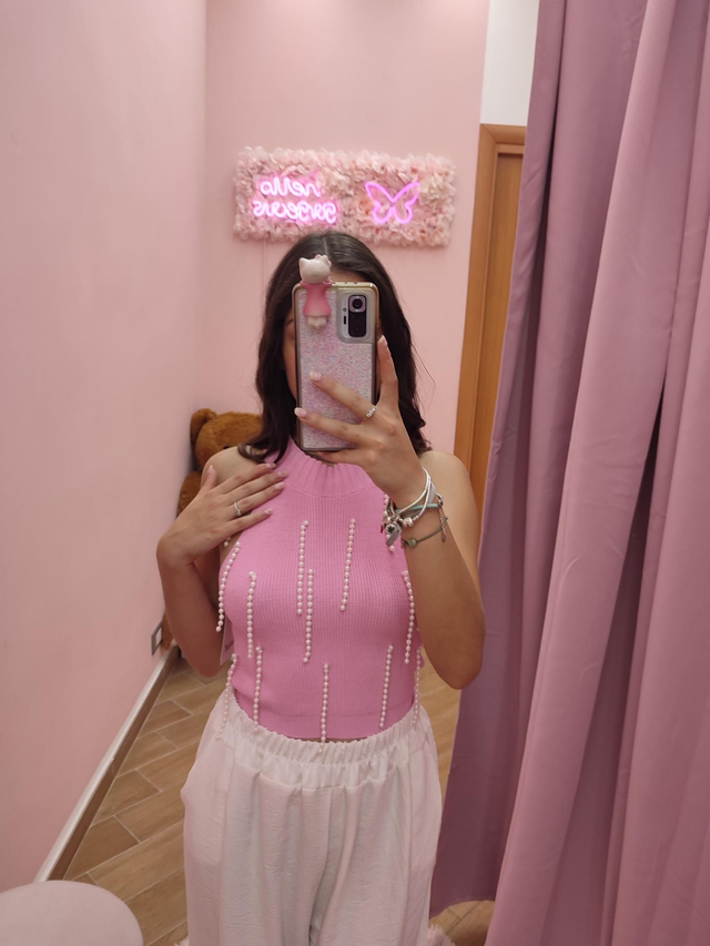 Top crop perle