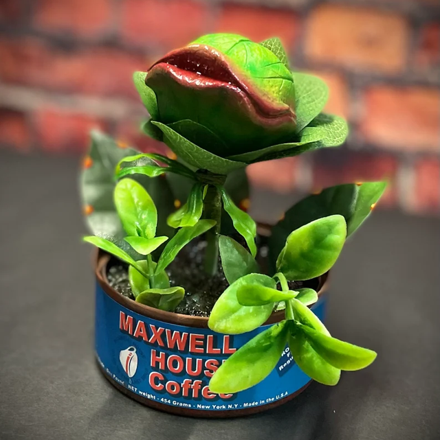 Audrey II Prop Replica – Maxwell House Can Edition