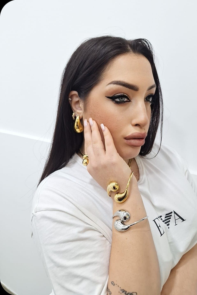 Doppia Goccia- Acciaio Inossidabile 