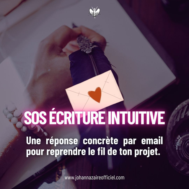 SOS Écriture Intuitive : débloque ta question en 72h