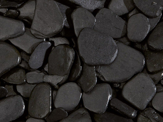 Ciottolo Nero Piatto 20/60 mm