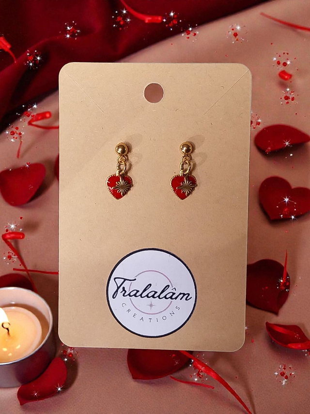 ✨❤️Réservation Boucles Coeurs Chantal