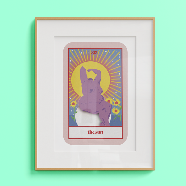 The Sun Tarot Print