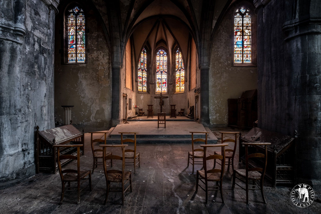 "The bones church" Tirage Fine Art sur Alu-Dibond 40x60cm