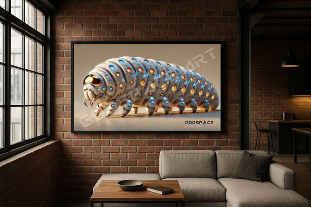 Cadre Chenille Cybernétique (06)