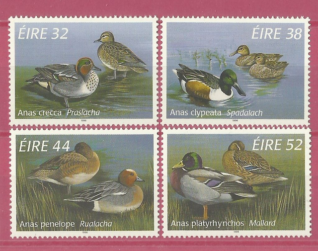 Ireland 1996 Birds,Ducks Set MNH