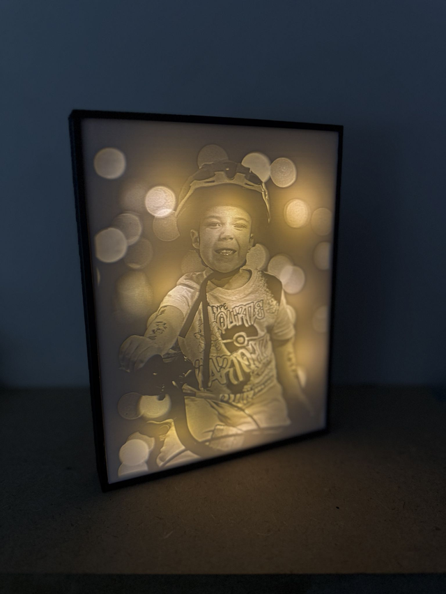 4x6 Personalised and Lithophane