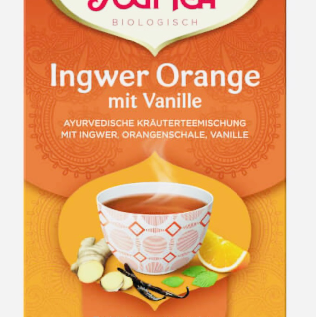 Yogi tea gingembre orange 
