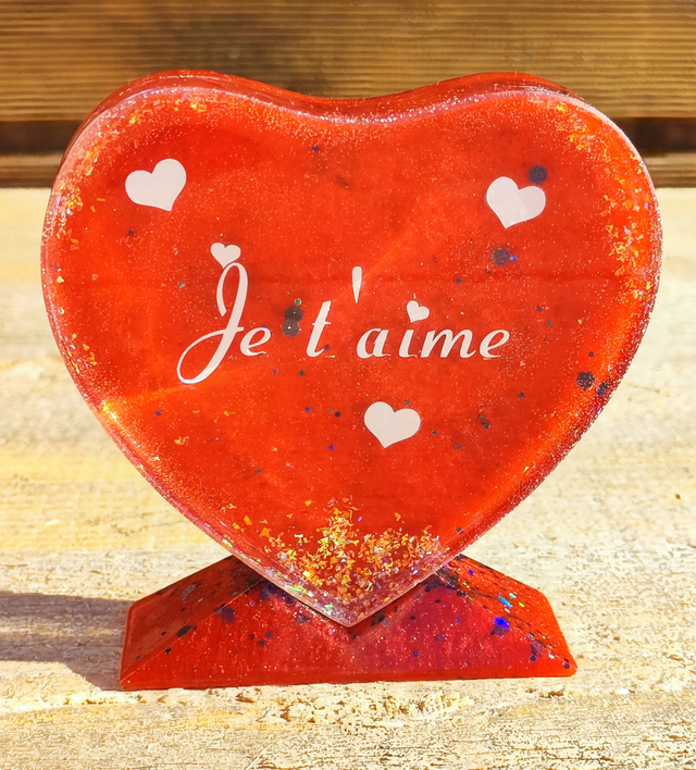 Cœur sur Socle 