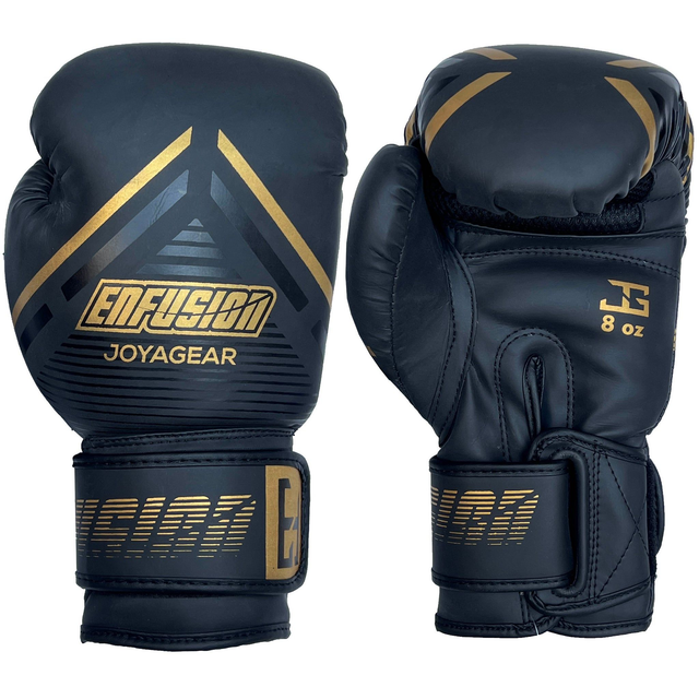 JOYAGEAR X ENFUSION JUNIOR BOKSHANDSCHOENEN ZWART/GOUD