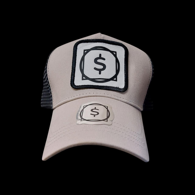 Skint Appliqué Trucker [Stone]