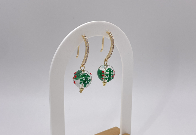 CHRISTMAS GLASS TREE