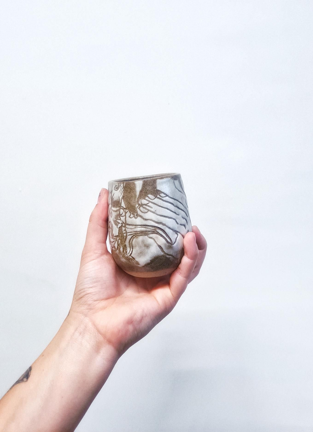 Tasse à café cueillir et offrir des fleurs - unique