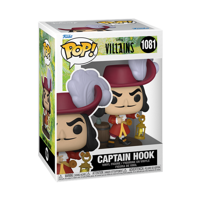 Funko Pop! Disney: Disney Villains - Captain Hook Vinyl Figure
