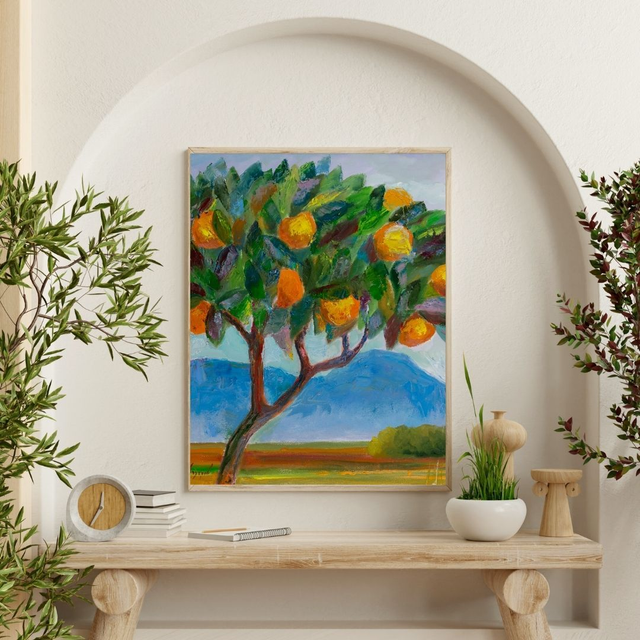 Sreča obsijana s pomarančami