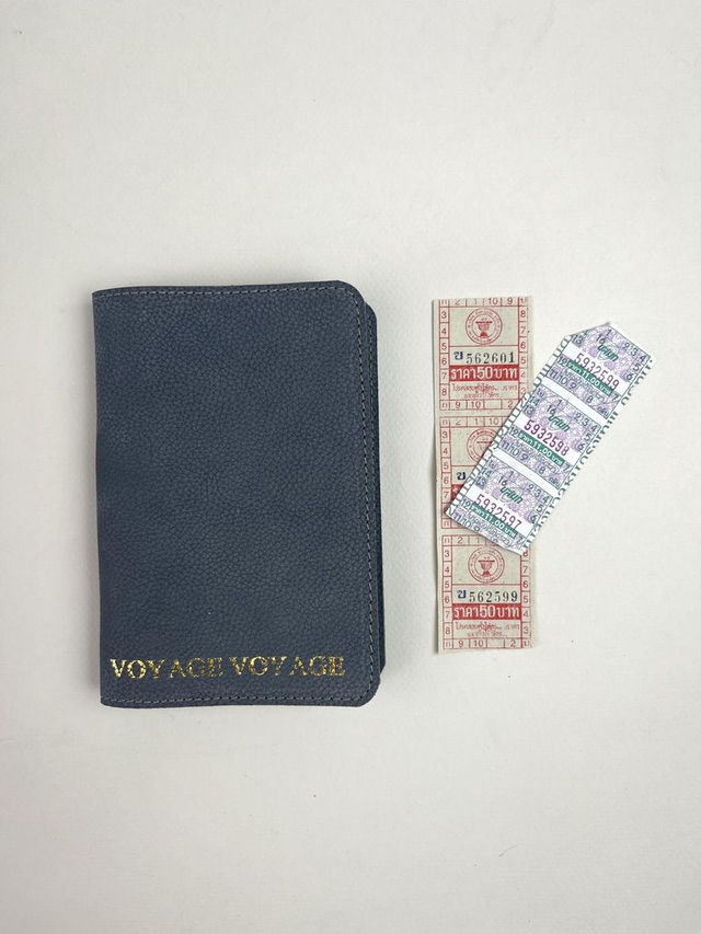 Protège-passeport livret cuir LE VOYAGEUR