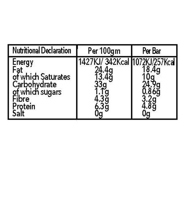 No Added Sugar, Apple & Cinnamon Flapjack