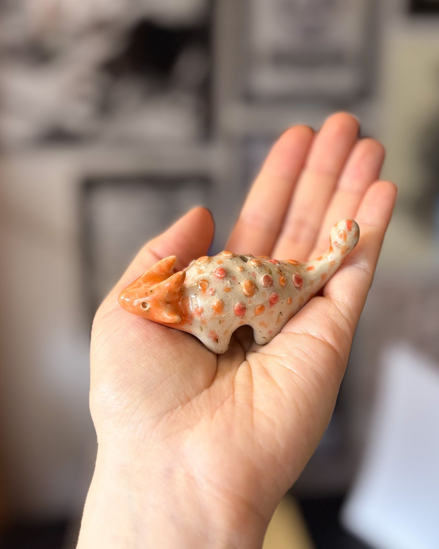 Figurka ceramiczna "Biedroneczka"