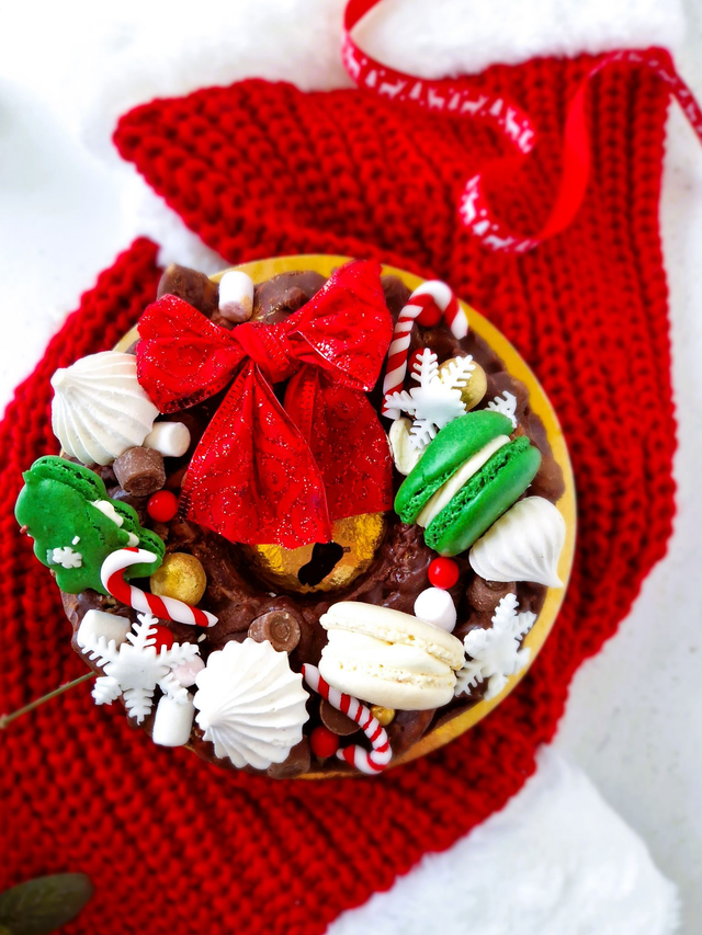 Christmas Rocky Road Wreath