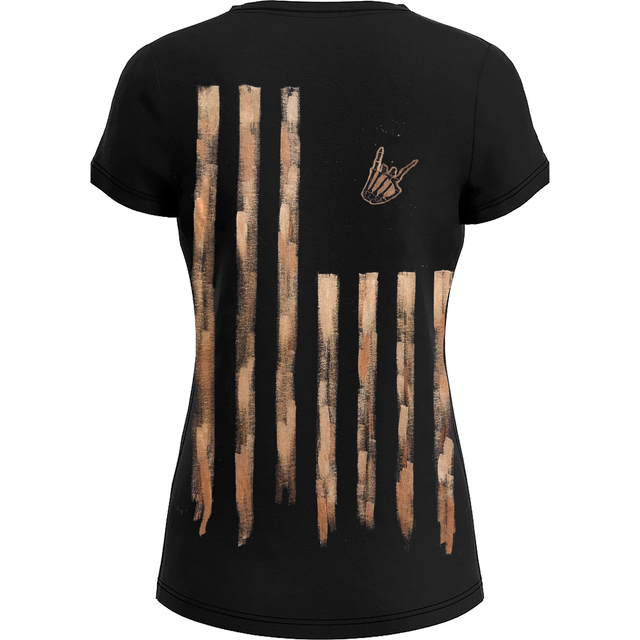 T-shirt femme US FLAG