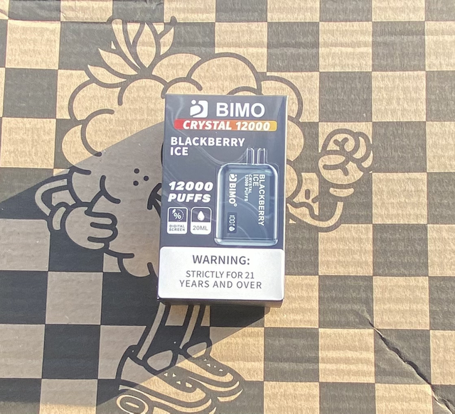 Puffs Bimo Crystal 12k Blackberry Ice 🍇❄️