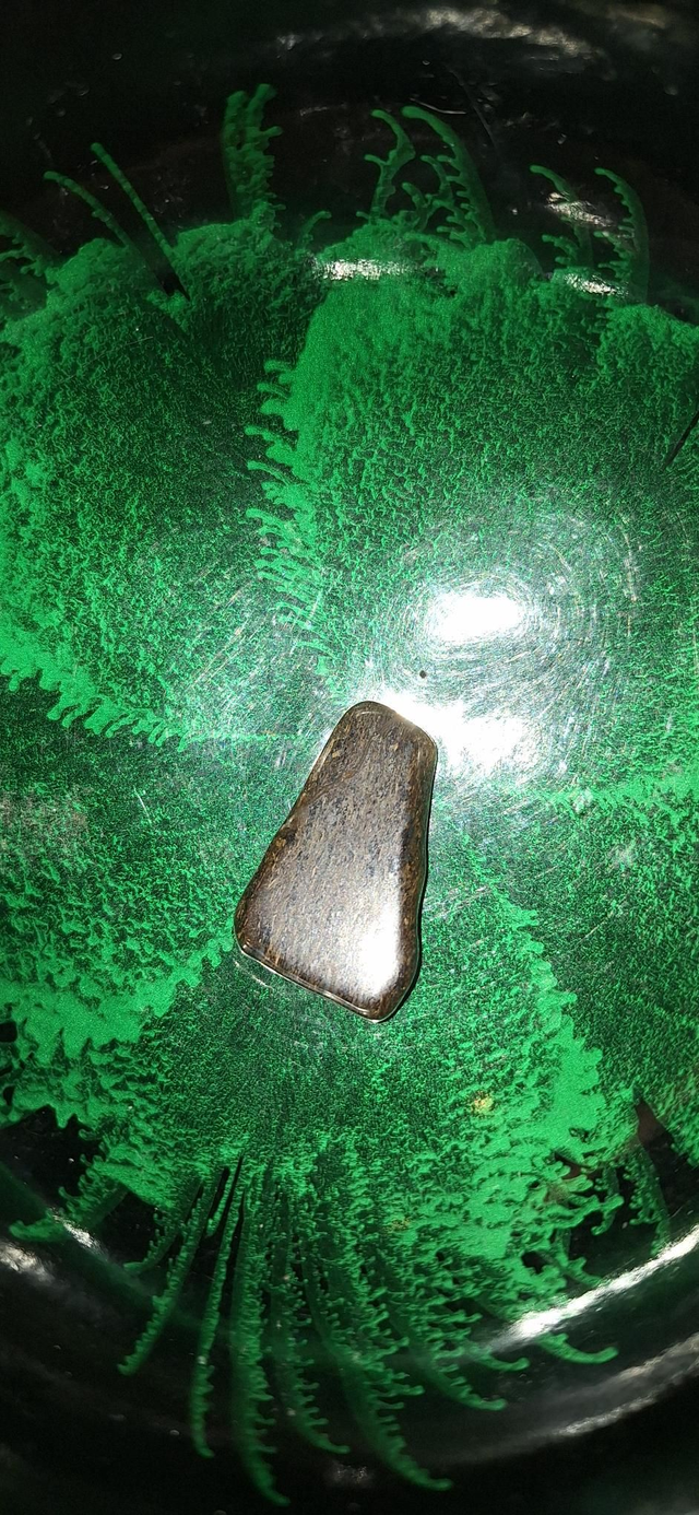 "Surprise me" bronzite tumble necklace