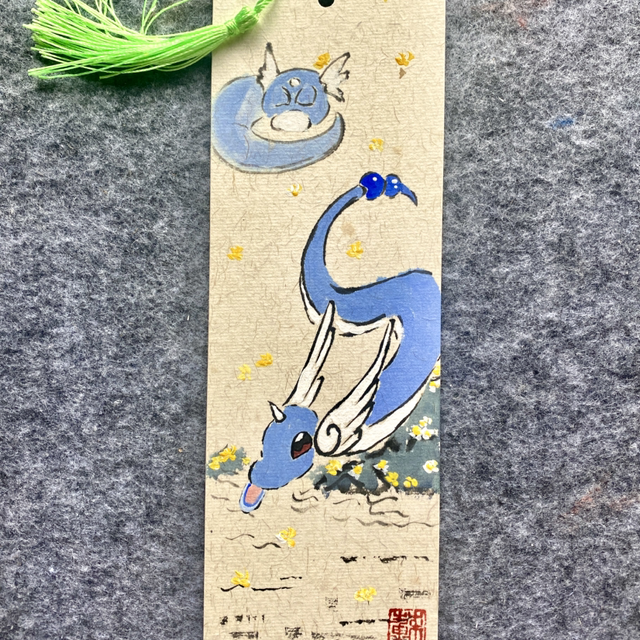 original, hand-painted  bookmarks