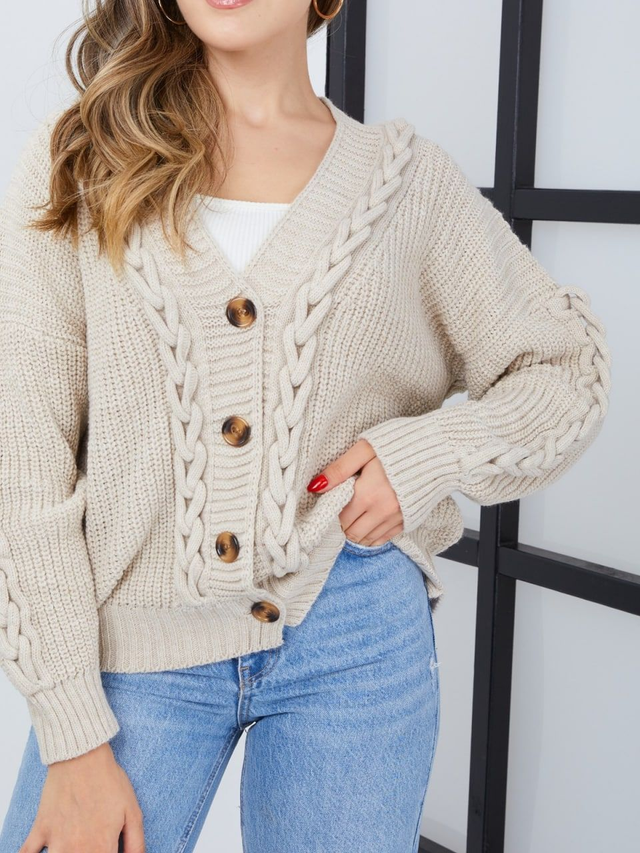 Zopfstrick Jäckchen