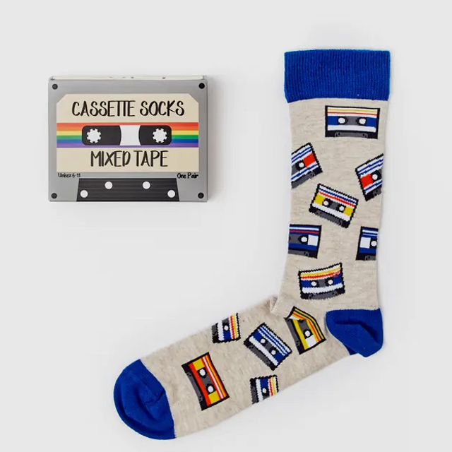 Cassette Socks Gift Box 
