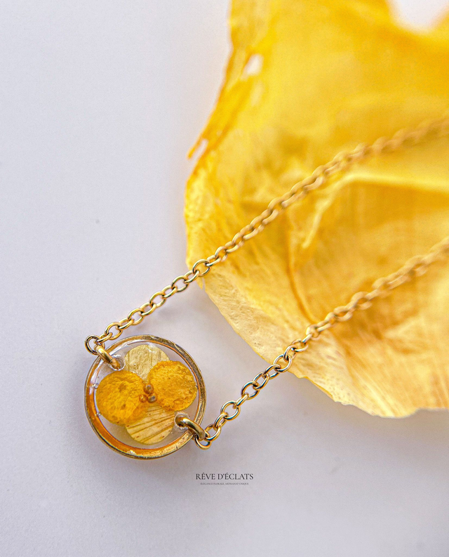 Bracelet - Fleur de rose du pérou