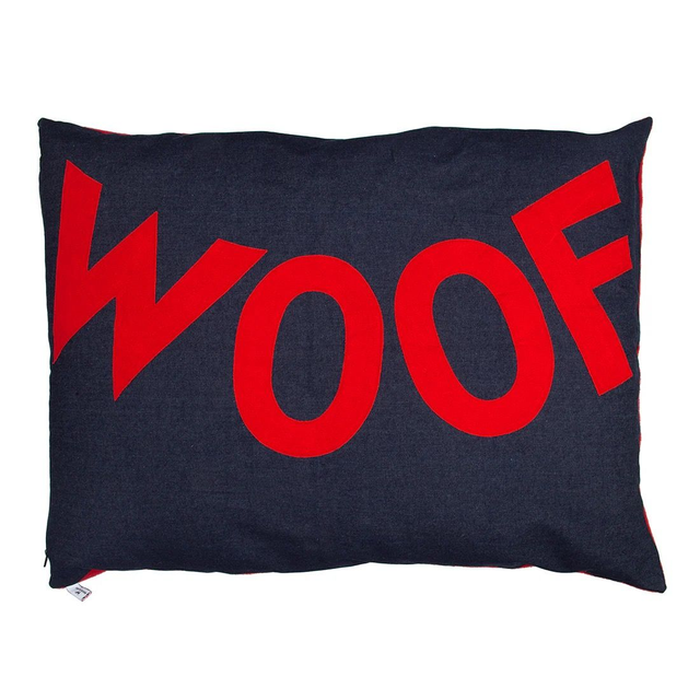 Creature Clothes Big Woof Dog Bed - Denim