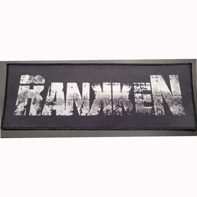 Patch RANKKEN Black &amp; White - 10 x 28 cm