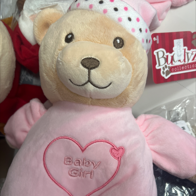 Baby girl teddy bear