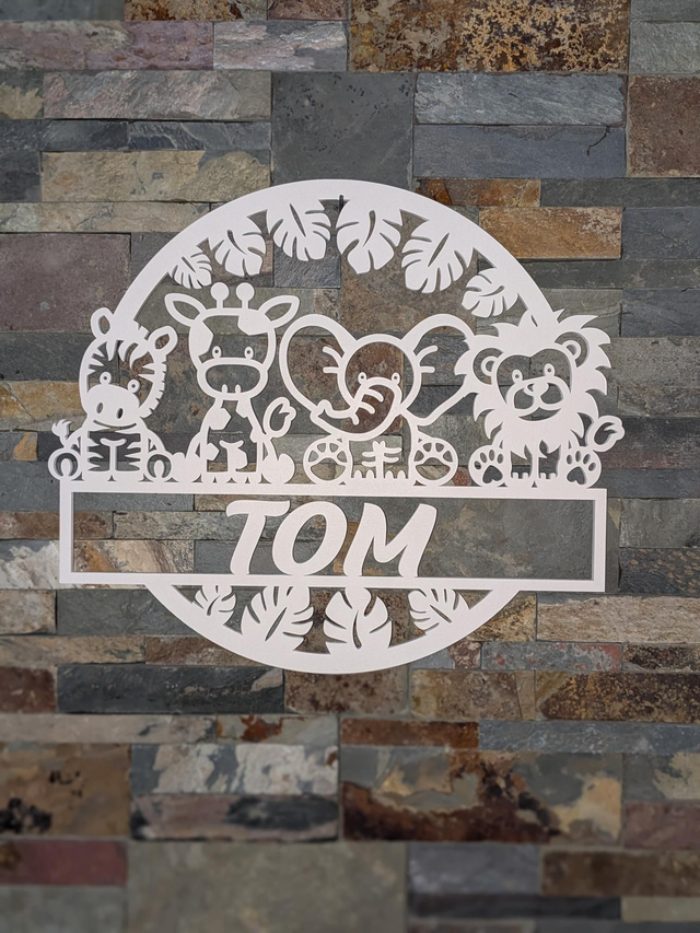 Cadre Animaux Safari 