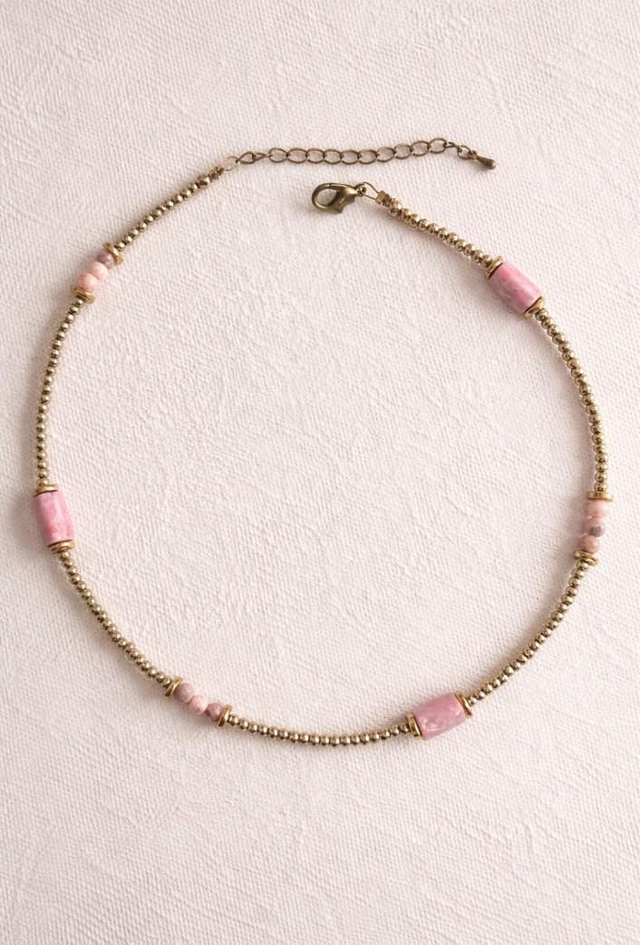 Collier NEIL - Rhodochrosite