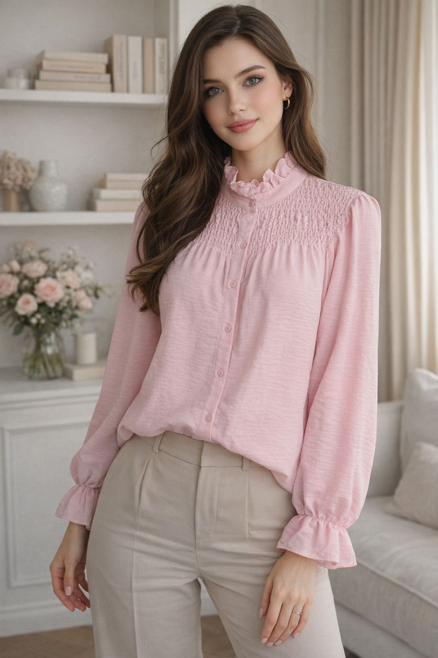 Blouse Christel - roze