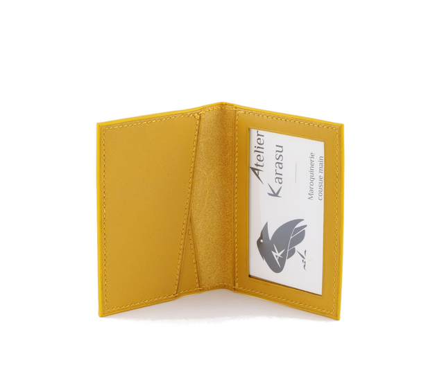 Porte-Cartes MADO Jaune Soleil